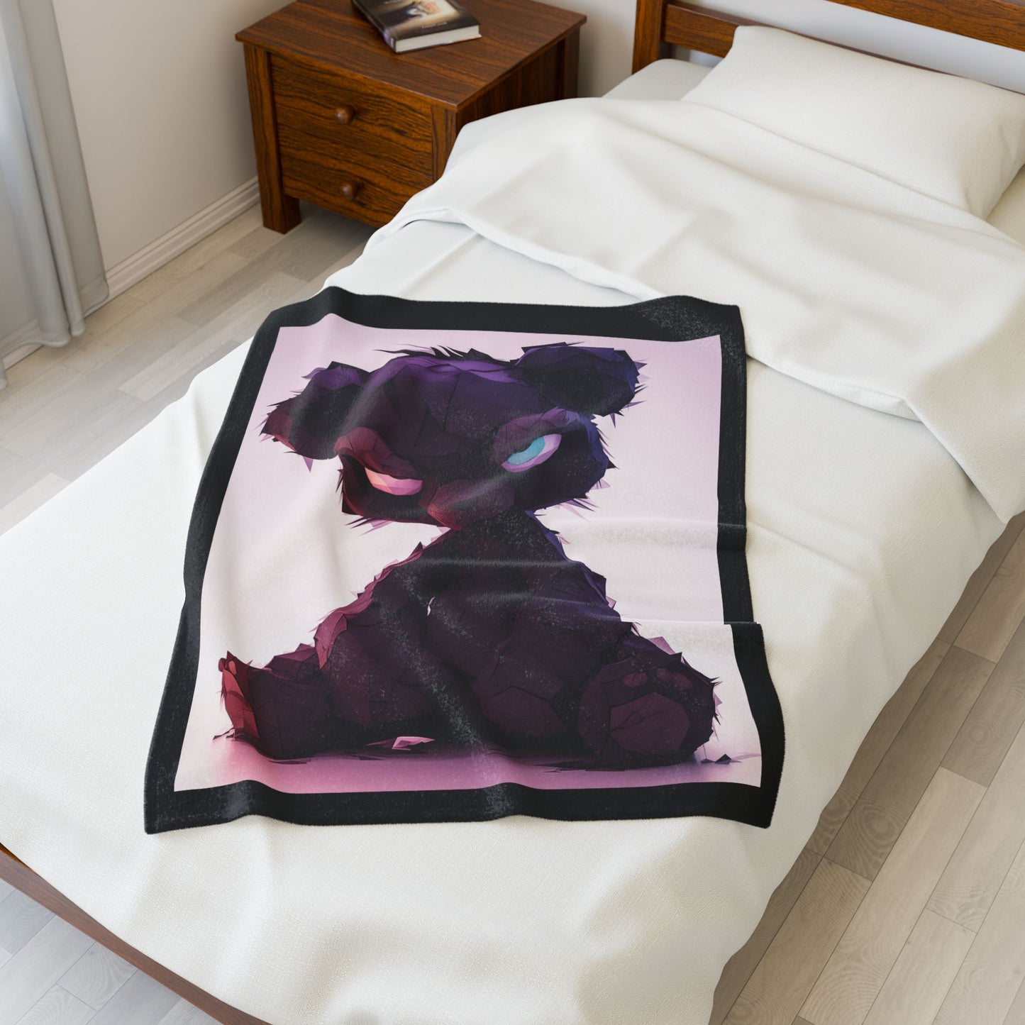 Fractured Fury: The Ultimate Plush Blanket for Rebels