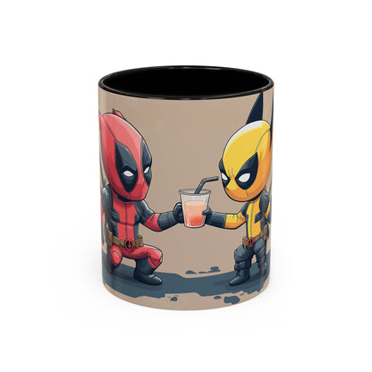 Deadpool & Wolverine Accent Coffee Mug (11, 15oz)