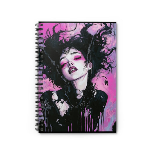 Gothic Horror Spiral Notebook - Ruled Line