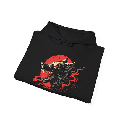 Savage Wolf Hooded Sweatshirt