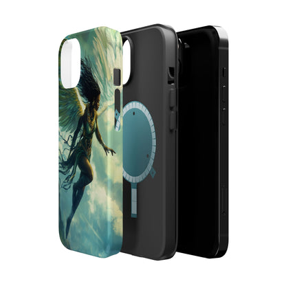 ﻿Celestial Ascension: The AI Angelic Phone Case