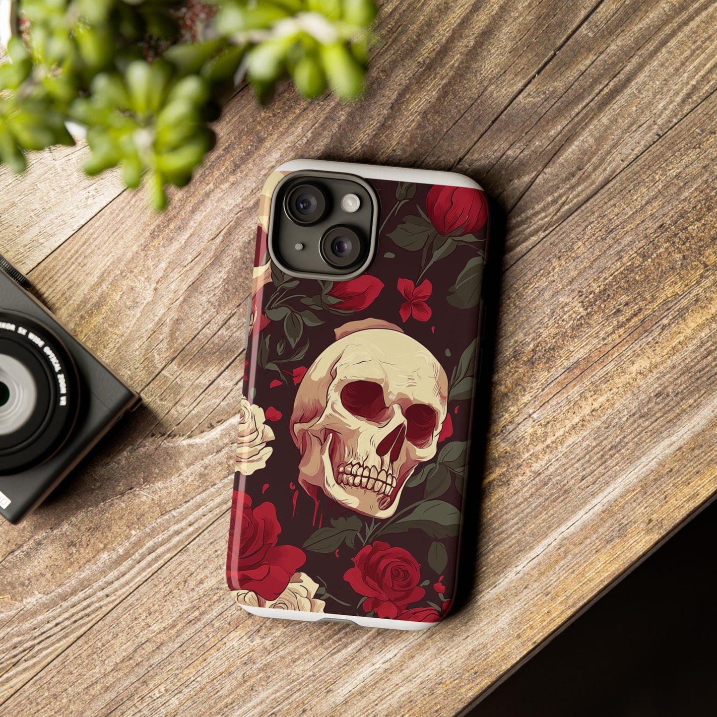 Tough Cases Eternal Decay: Beauty in the Shadows iPhone Case