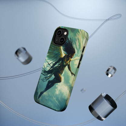 ﻿Celestial Ascension: The AI Angelic Phone Case