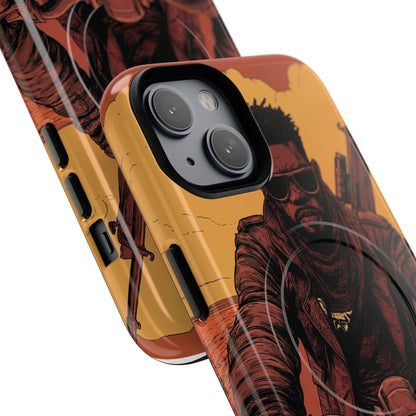 Motorcycle Rider Tough Magnetic Phone Case - Bold Design for Adventurers