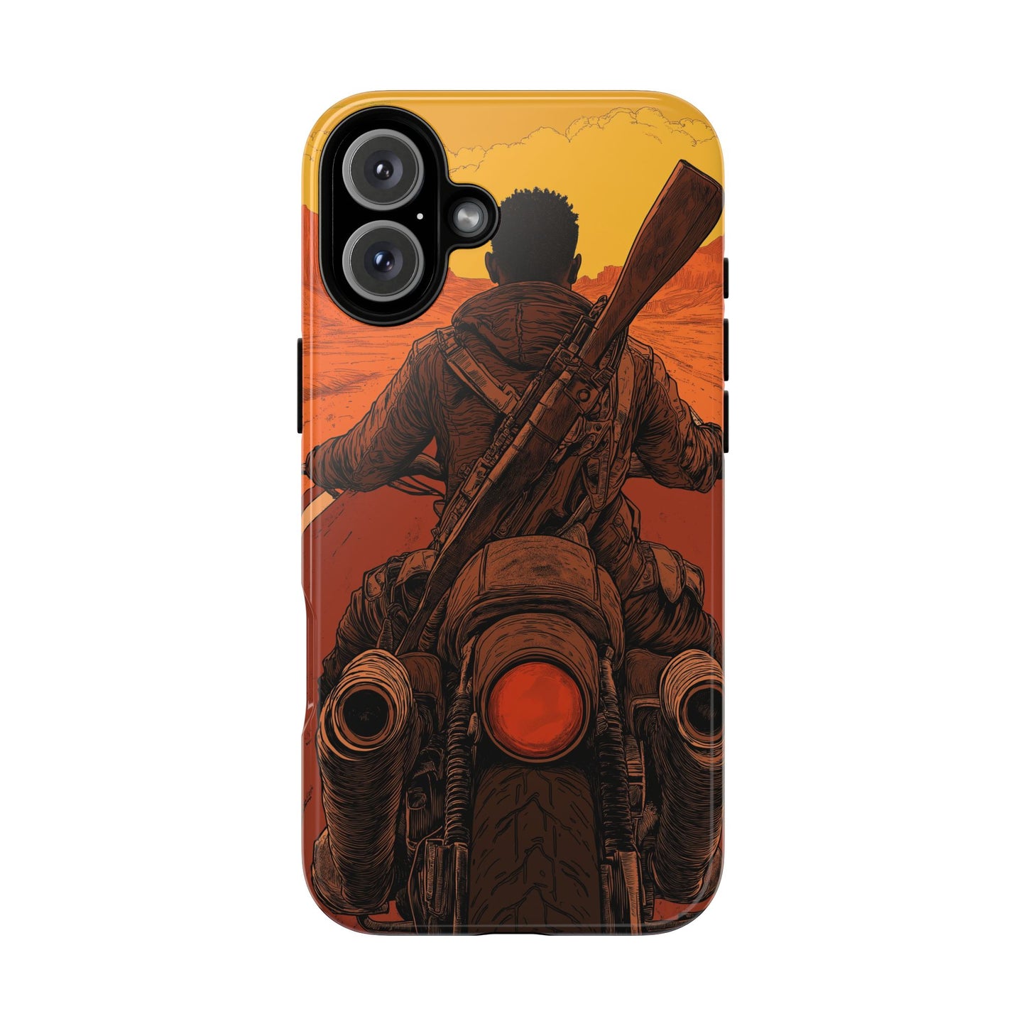 Rugged Motorcycle Phone Case - Tough Cases with Adventure Design