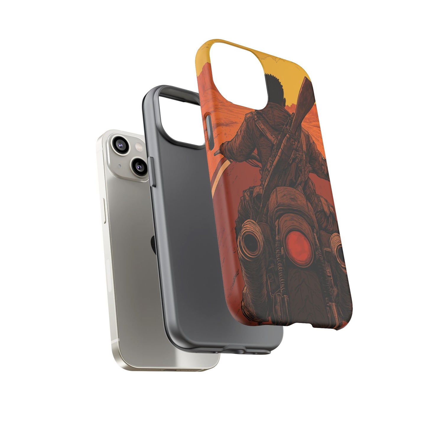 Rugged Motorcycle Phone Case - Tough Cases with Adventure Design