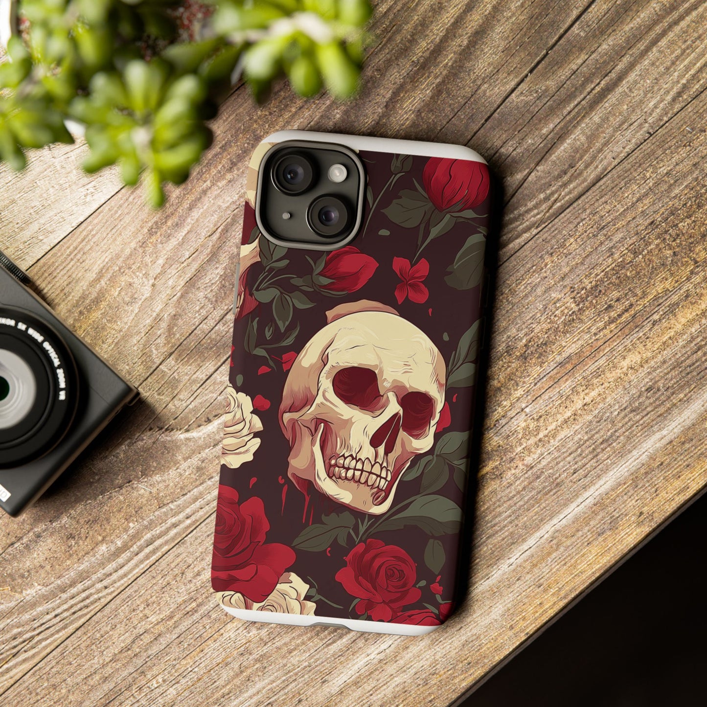 Tough Cases Eternal Decay: Beauty in the Shadows iPhone Case