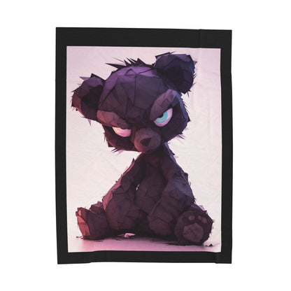 Fractured Fury: The Ultimate Plush Blanket for Rebels