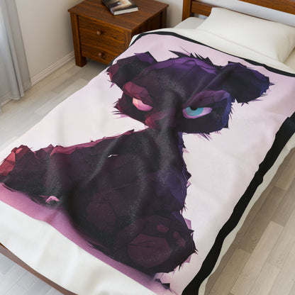 Fractured Fury: The Ultimate Plush Blanket for Rebels