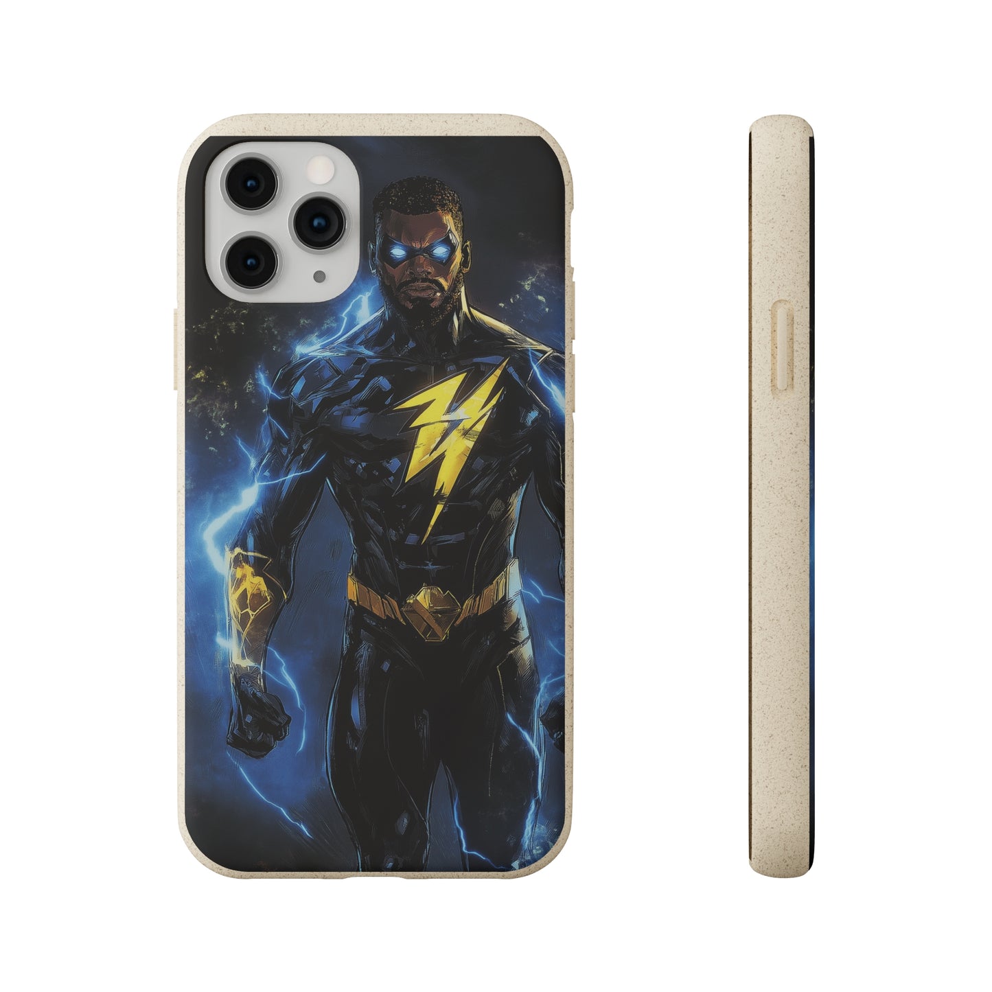 Black Lighting Biodegradable Cases