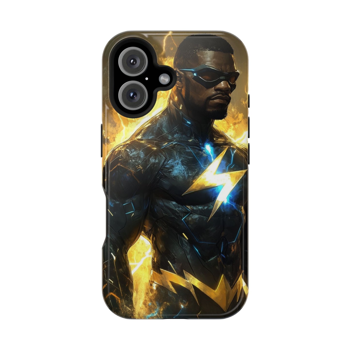 Black Lightning Magnetic Tough Cases