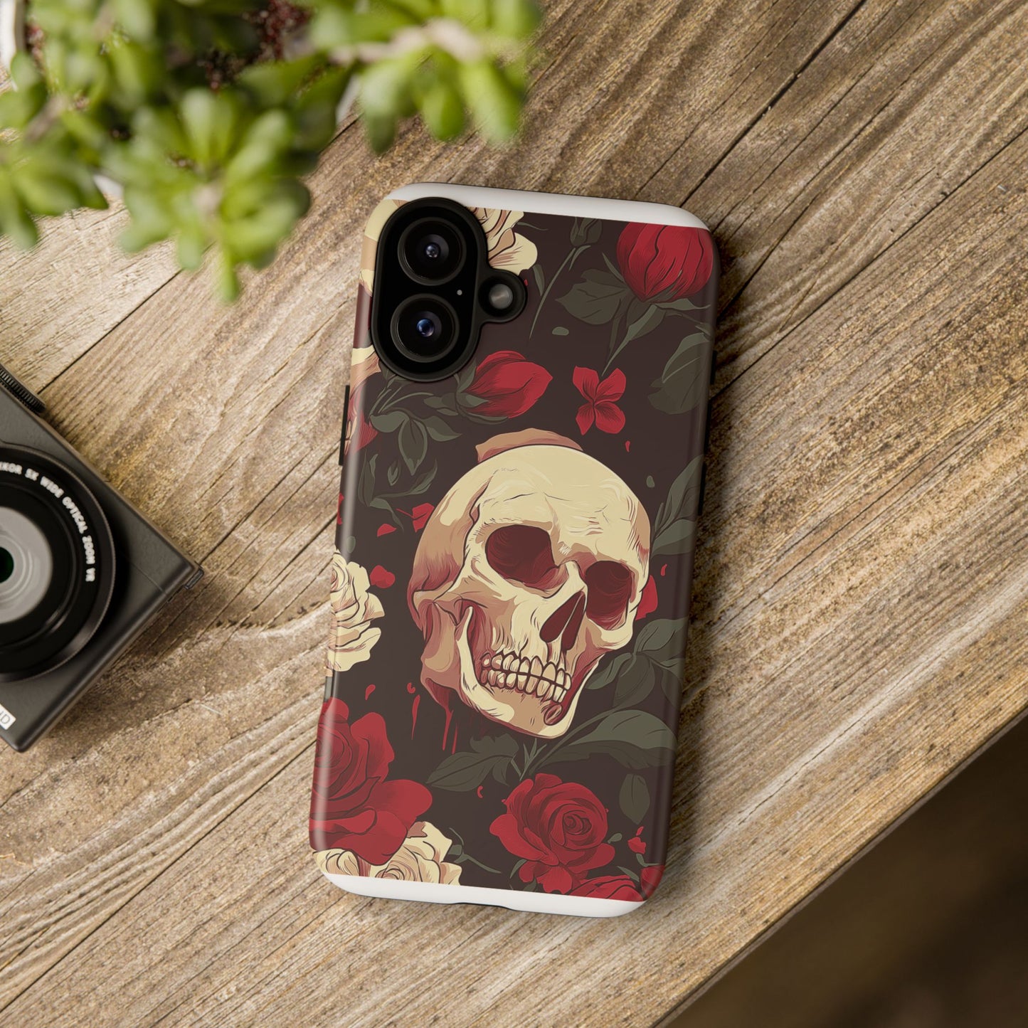 Tough Cases Eternal Decay: Beauty in the Shadows iPhone Case