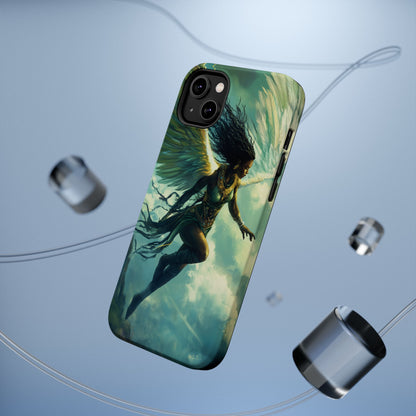 ﻿Celestial Ascension: The AI Angelic Phone Case