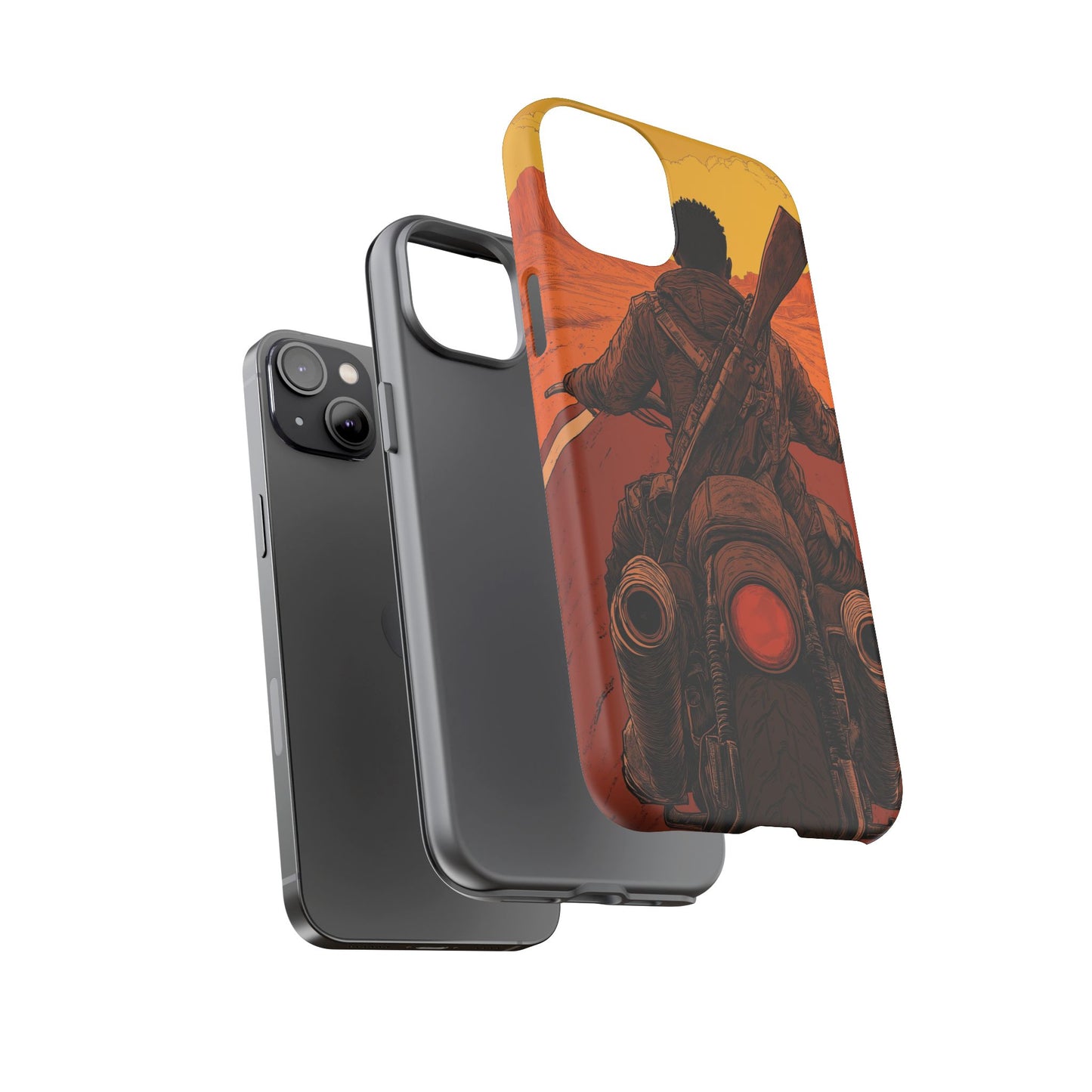 Rugged Motorcycle Phone Case - Tough Cases with Adventure Design