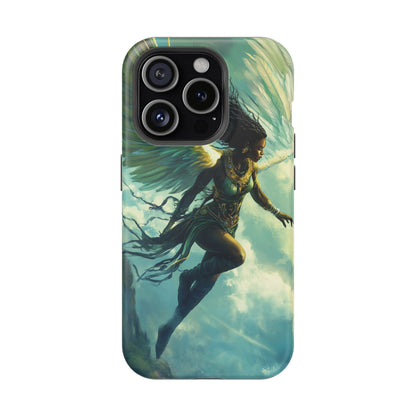 ﻿Celestial Ascension: The AI Angelic Phone Case