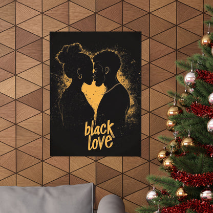 'Black Love' Matte Vertical Posters