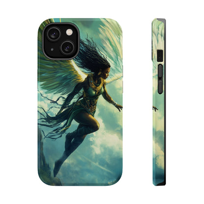 ﻿Celestial Ascension: The AI Angelic Phone Case