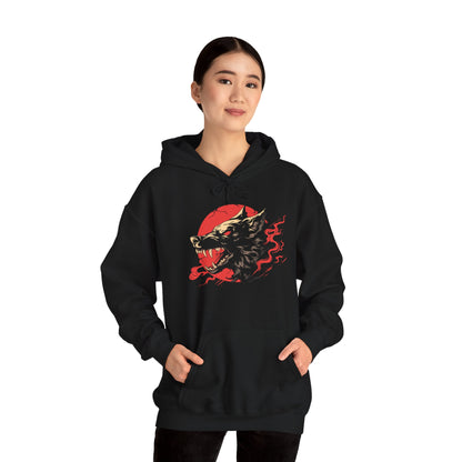 Savage Wolf Hooded Sweatshirt