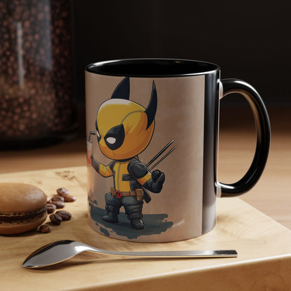 Deadpool & Wolverine Accent Coffee Mug (11, 15oz)