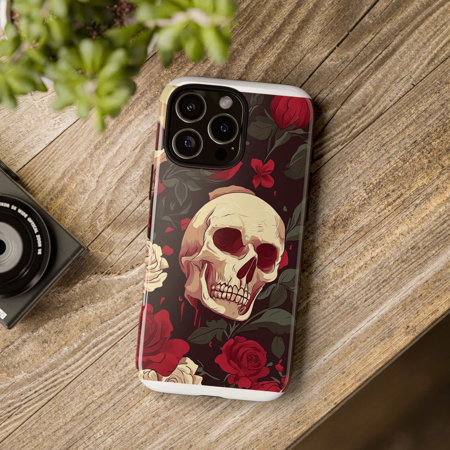 Tough Cases Eternal Decay: Beauty in the Shadows iPhone Case