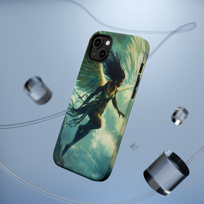 ﻿Celestial Ascension: The AI Angelic Phone Case