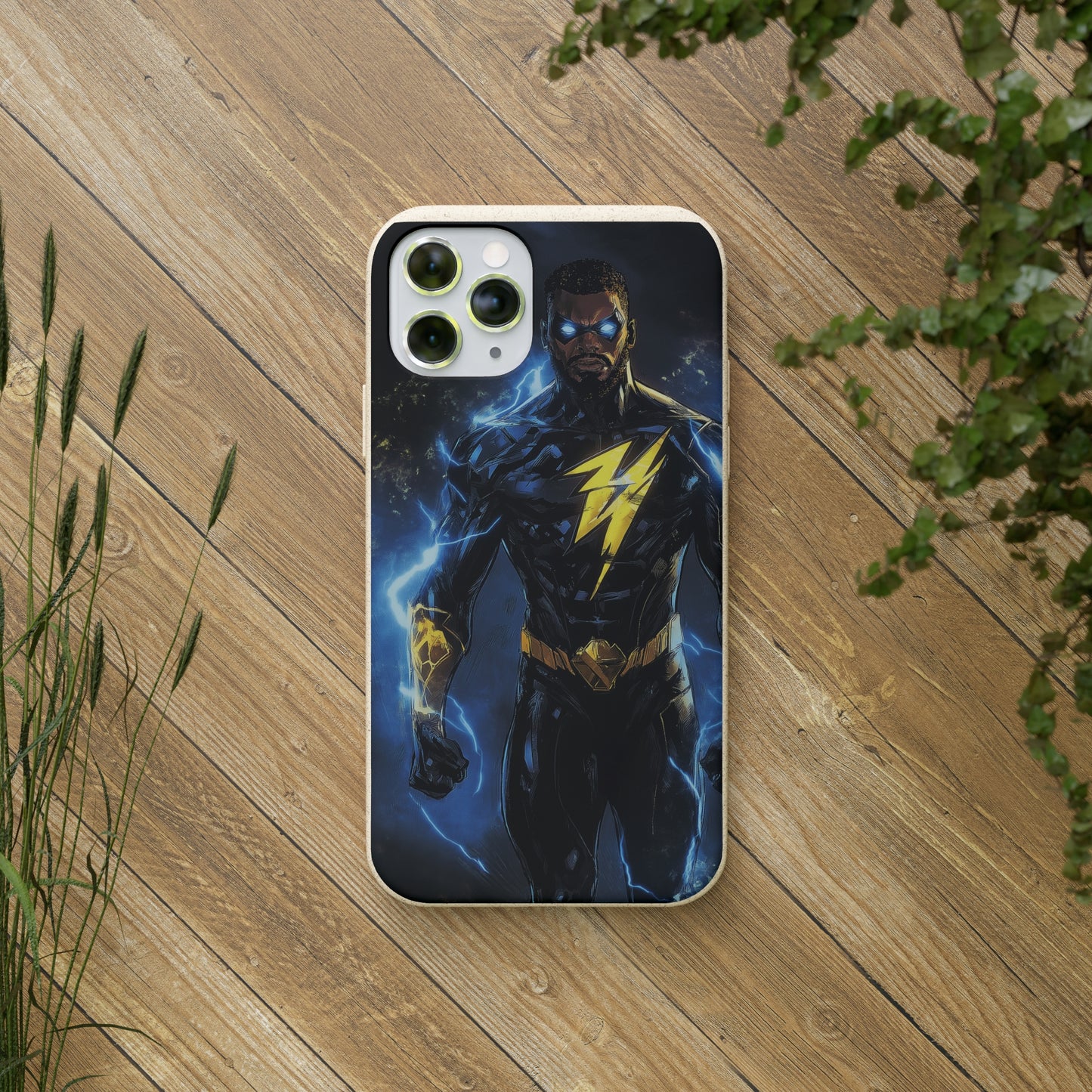 Black Lighting Biodegradable Cases