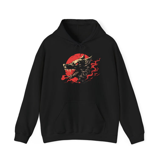 Savage Wolf Hooded Sweatshirt