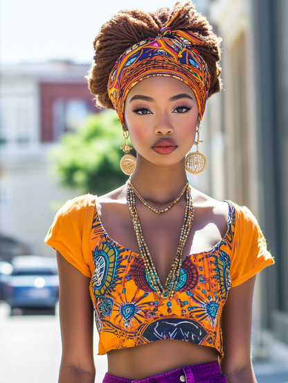 Heritage in Bloom: Dashiki Dreams