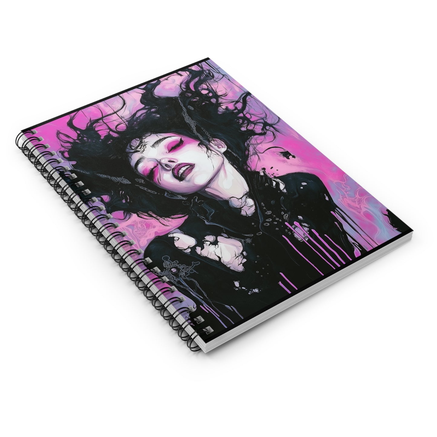 Gothic Horror Spiral Notebook - Ruled Line