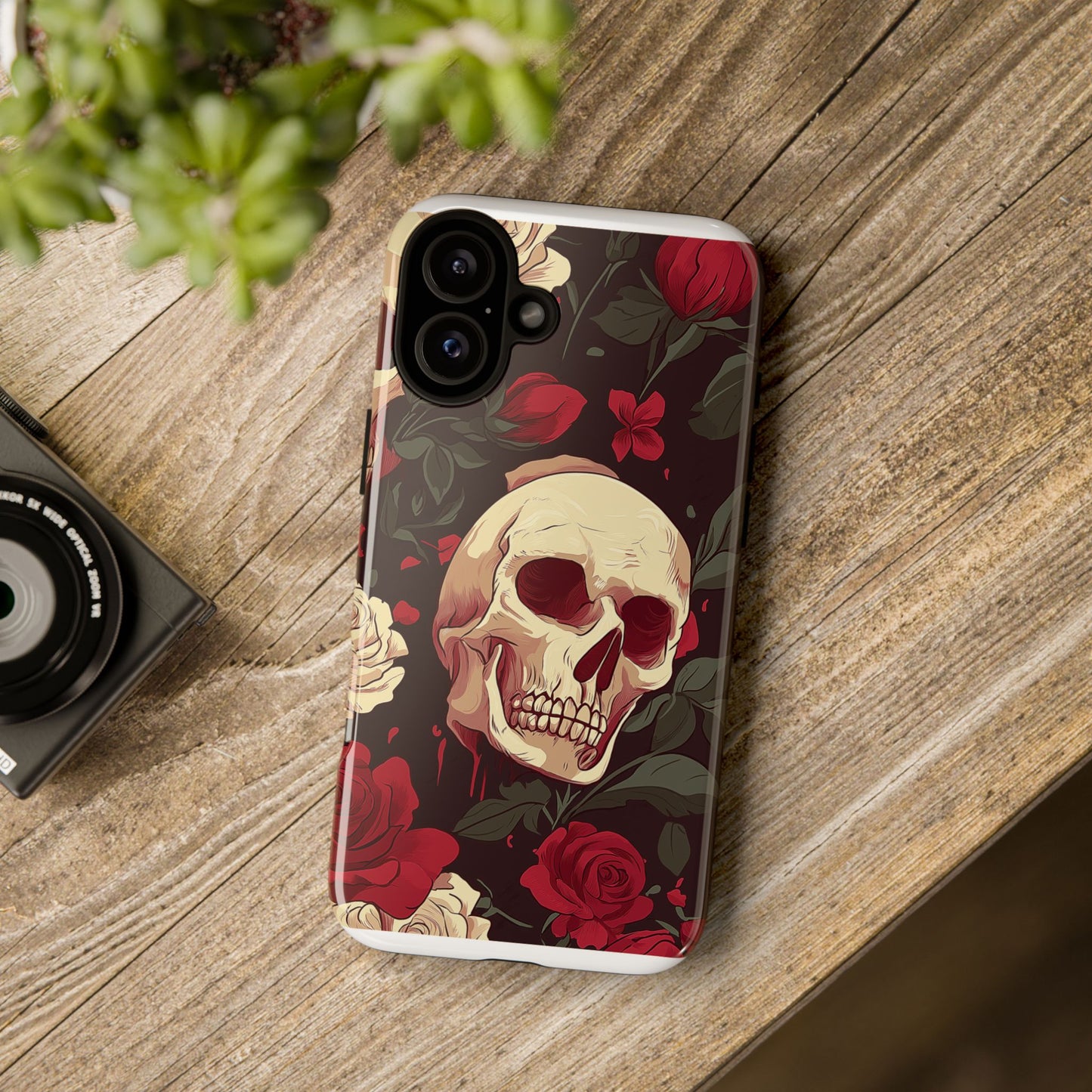 Tough Cases Eternal Decay: Beauty in the Shadows iPhone Case