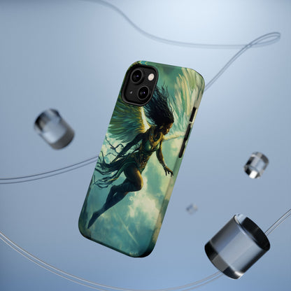 ﻿Celestial Ascension: The AI Angelic Phone Case