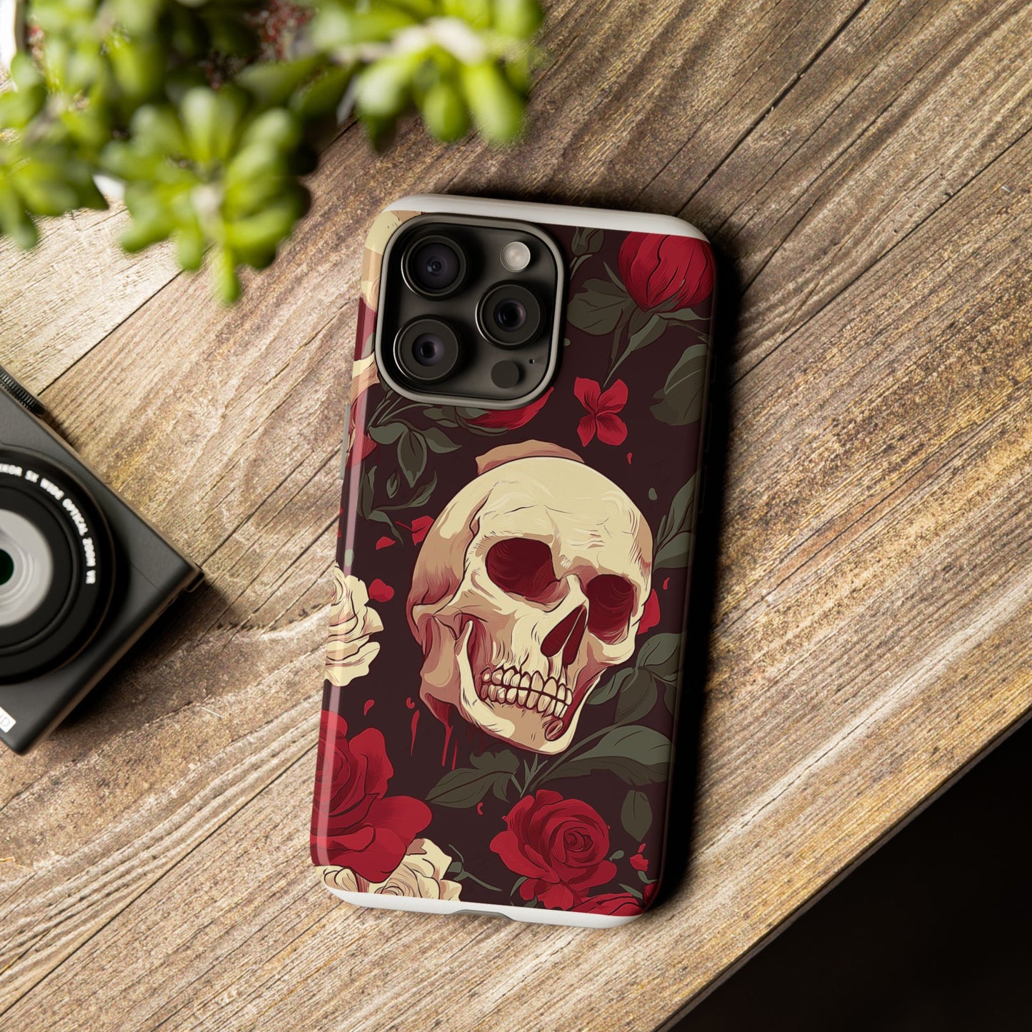 Tough Cases Eternal Decay: Beauty in the Shadows iPhone Case