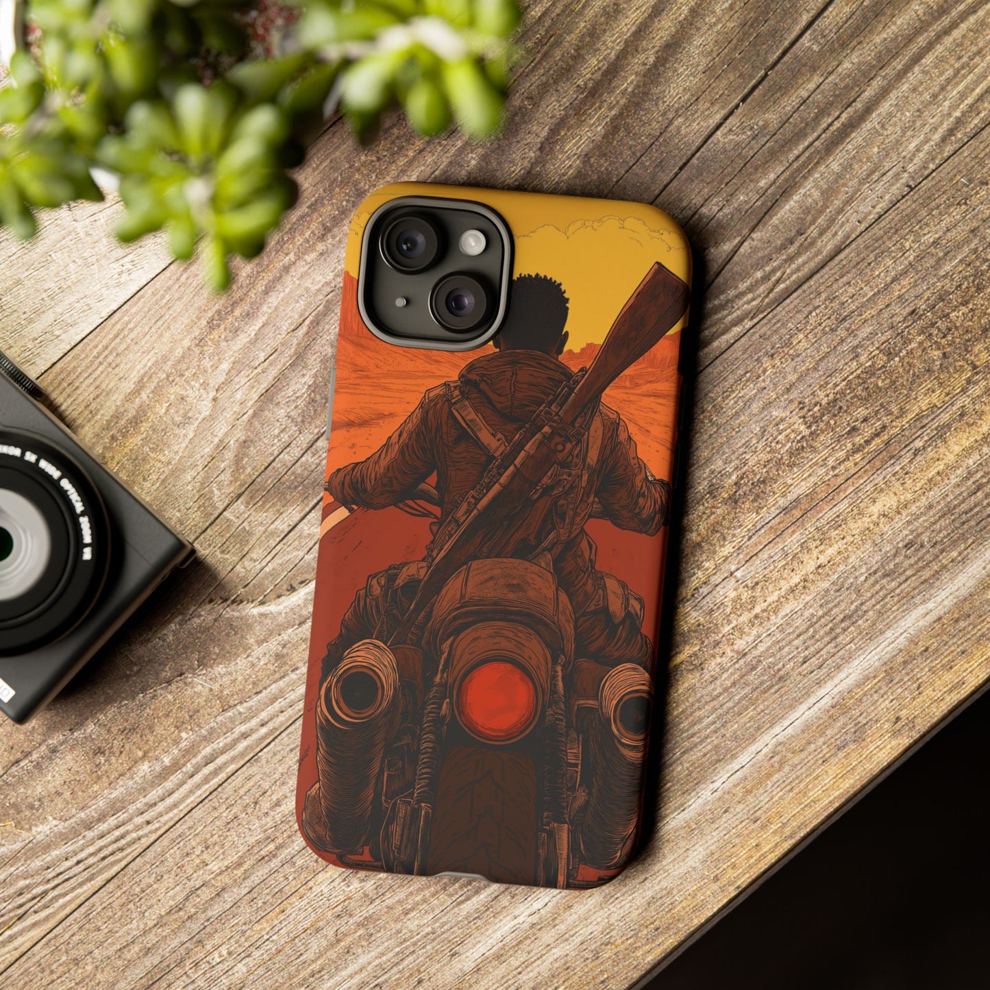 Rugged Motorcycle Phone Case - Tough Cases with Adventure Design