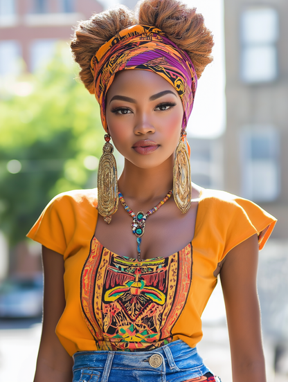 Heritage in Bloom: Dashiki Dreams