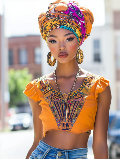 Heritage in Bloom: Dashiki Dreams