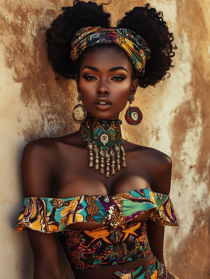 Heritage in Bloom: Dashiki Dreams